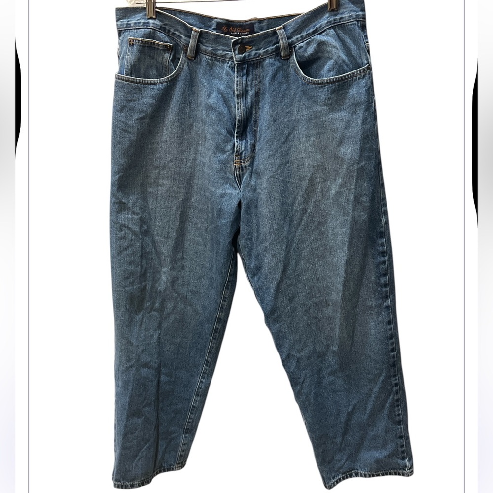 Vintage Siegfried Old Denim Company Relaxed Classics Blue Fit Men’s Jeans 38x30